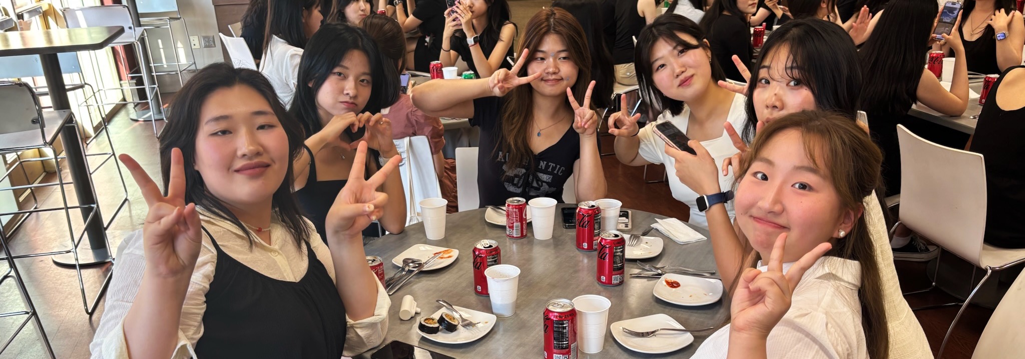 2025 Students at Coffee Hour