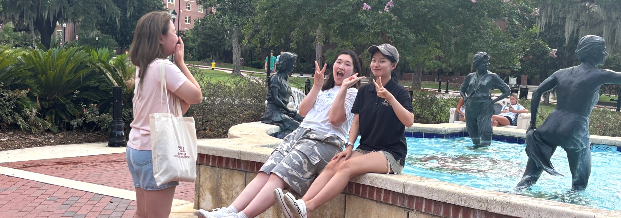 2025 Students on Landis Green