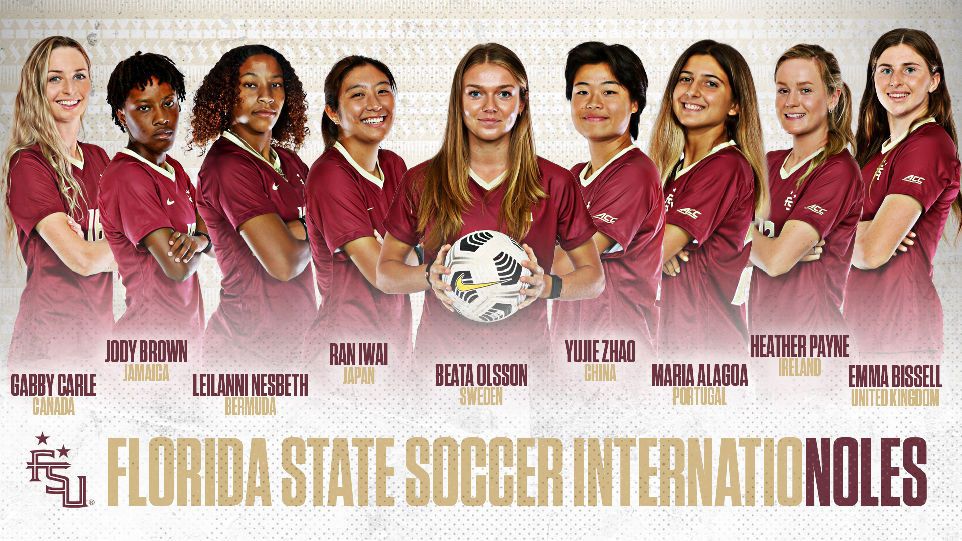 International Students on the FSU Soccer team