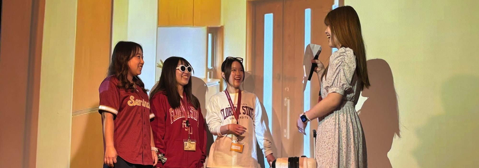 ICC Students Performing Skit On Stage 2