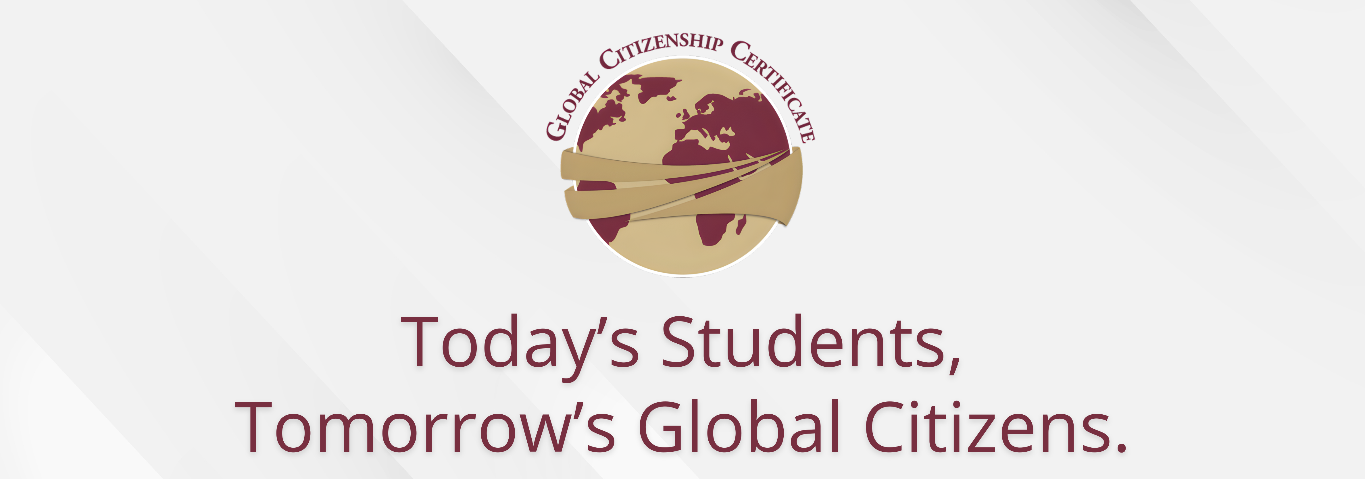 Global Citizenship Certificate Banner