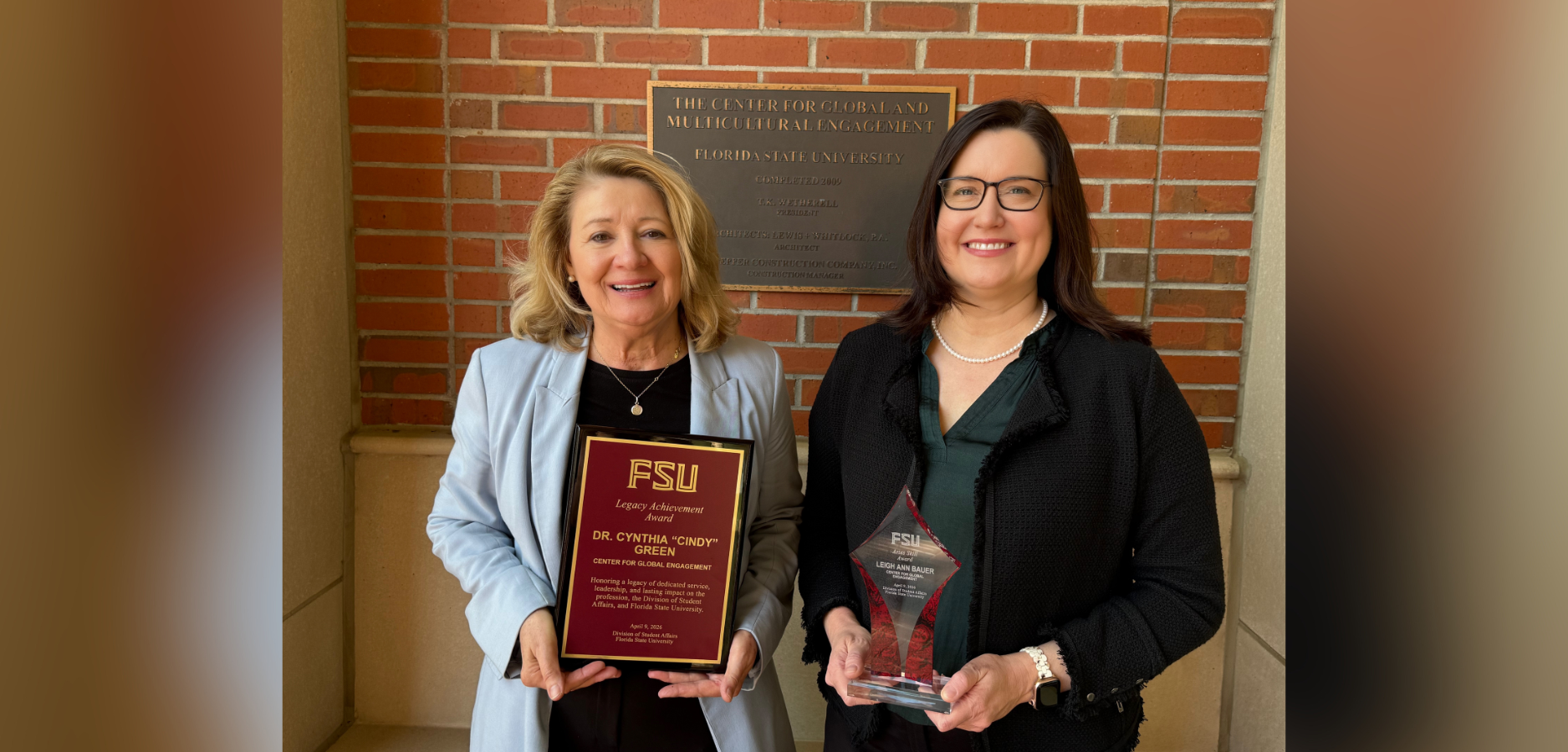 Cindy Green and Leigh Ann Bauer