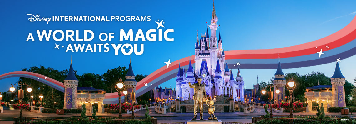 Disney International Programs Banner