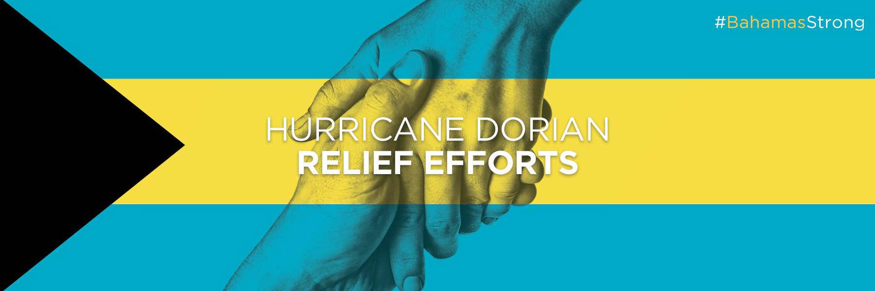 Hurricane Dorian Relief Efforts Banner