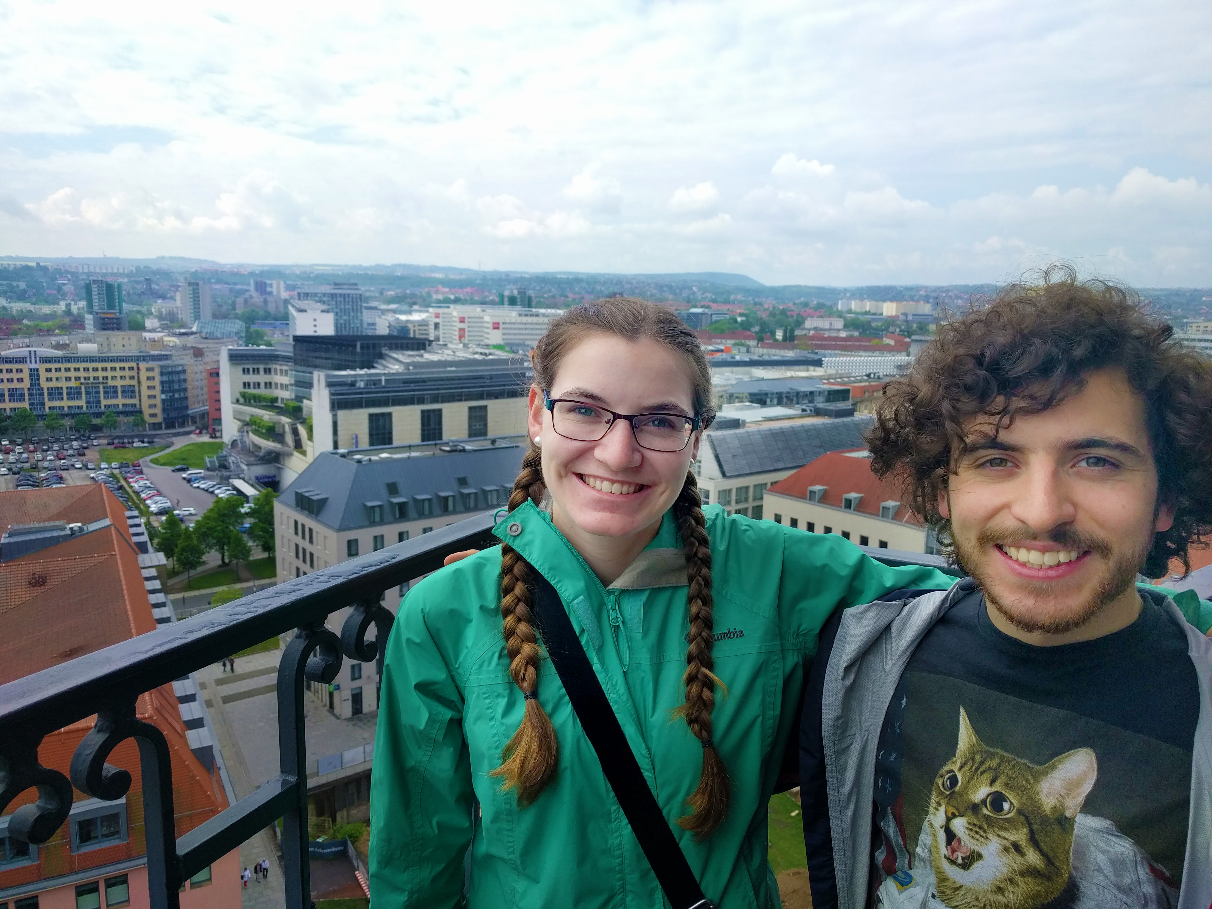 Chanelle Dupuis in Germany as part of the Beyond Borders Program