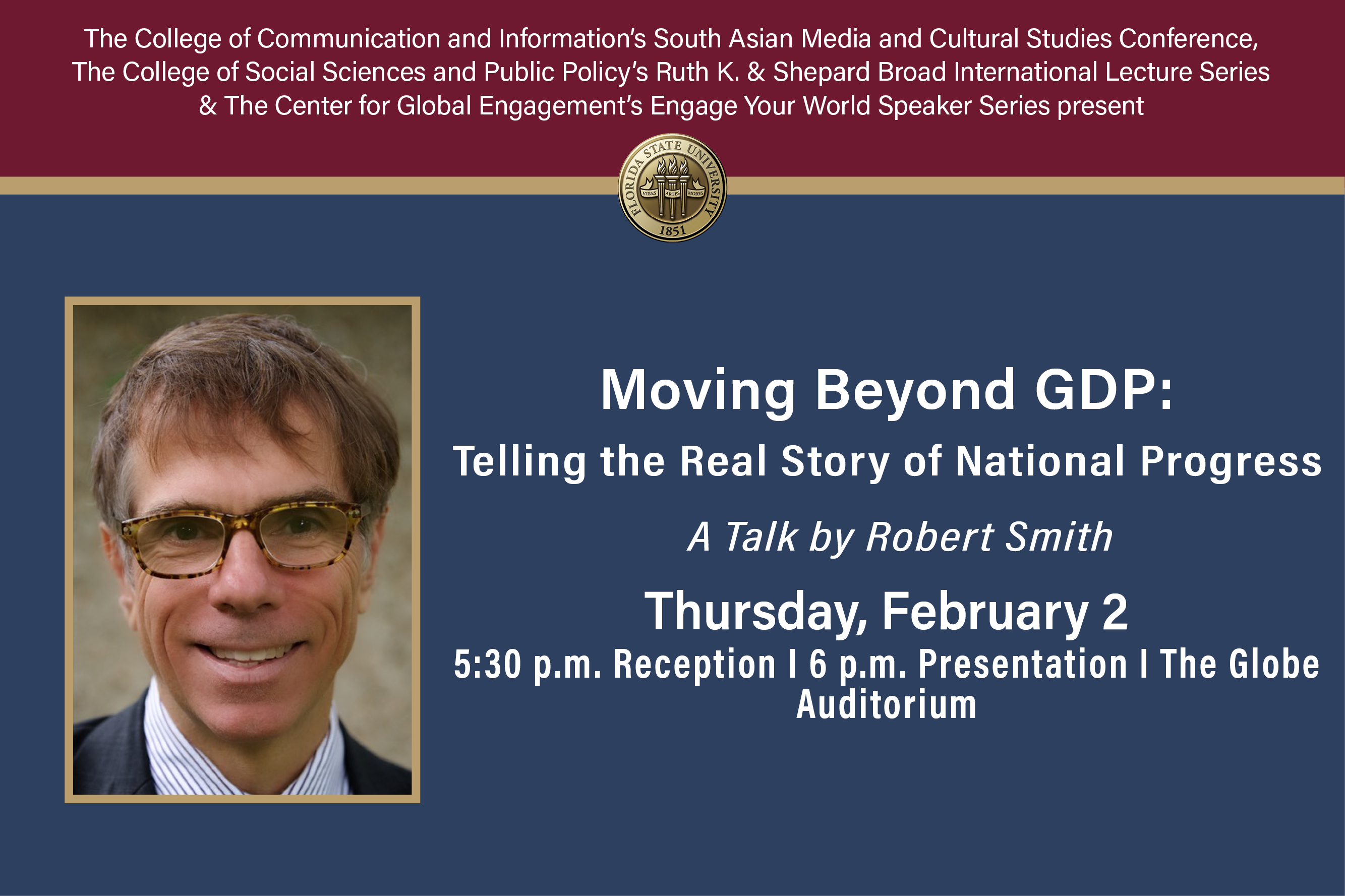 Engage Your World: Moving Beyond GDP: Telling the Real Story of National Progress - A Talk by Robert Smith